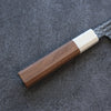 Yu Kurosaki Senko Ei R2/SG2 Hammered Nakiri 165mm Walnut Handle - Japanny - Best Japanese Knife