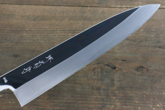Kikumori VG10 Mirrored Finish Gyuto Japanese Chef Knife 240mm with Ebony Handle - Japanny - Best Japanese Knife
