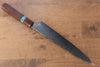 Yu Kurosaki Senko R2/SG2 Hammered Sujihiki 240mm Maple(With turquoise ring Brown) Handle - Japanny - Best Japanese Knife