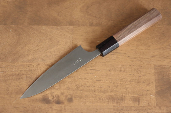 Nao Yamamoto VG10 Damascus Petty-Utility  120mm Walnut Handle - Japanny - Best Japanese Knife