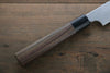 Hideo Kitaoka Blue Steel No.2 Damascus Yanagiba 300mm Shitan Handle - Japanny - Best Japanese Knife