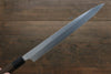 Hideo Kitaoka Blue Steel No.2 Damascus Yanagiba  270mm Shitan Handle - Japanny - Best Japanese Knife