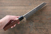 Yoshimi Kato Blue Super Nashiji Bunka Japanese Knife 165mm Black Honduras Handle - Japanny - Best Japanese Knife