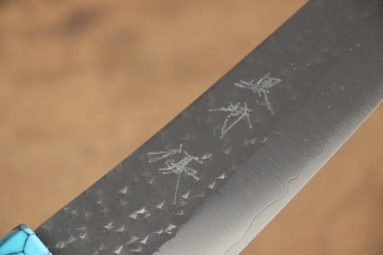 Yu Kurosaki Senko R2/SG2 Hammered Small Bunka  150mm Wenge Handle - Japanny - Best Japanese Knife