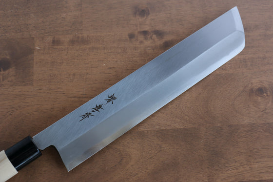 Sakai Takayuki Kasumitogi White Steel Hamokiri 300mm Magnolia Handle - Japanny - Best Japanese Knife