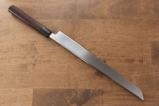 Jikko White Steel No.2 Sakimaru Yanagiba 300mm Shitan Handle - Japanny - Best Japanese Knife