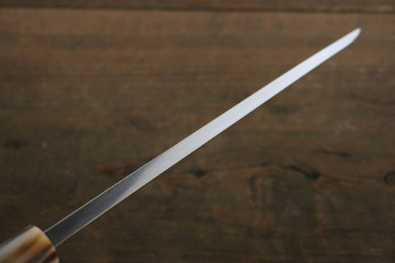 Sakai Takayuki Uzushio White Steel No.2 Deba Magnolia Handle - Japanny - Best Japanese Knife