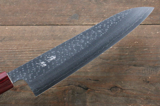 Seisuke VG10 16 Layer Hammered Damascus Gyuto 210mm with Magnolia Handle - Japanny - Best Japanese Knife