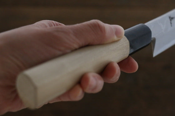 Sakai Takayuki Uzushio White Steel No.2 Yanagiba Magnolia Handle - Japanny - Best Japanese Knife
