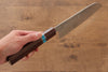 Yu Kurosaki Senko R2/SG2 Hammered Santoku 165mm Maple(With turquoise ring Brown) Handle - Japanny - Best Japanese Knife