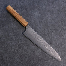  Yoshimi Kato VG10 Damascus Gyuto  210mm Olive tree Handle - Japanny - Best Japanese Knife