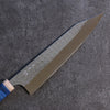 Yoshimi Kato Minamo R2/SG2 Hammered Kiritsuke Gyuto  210mm Blue western style Handle - Japanny - Best Japanese Knife