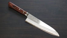  Kunihira Sairyu VG10 Migaki Finished Damascus Gyuto 180mm Mahogany Handle - Japanny - Best Japanese Knife