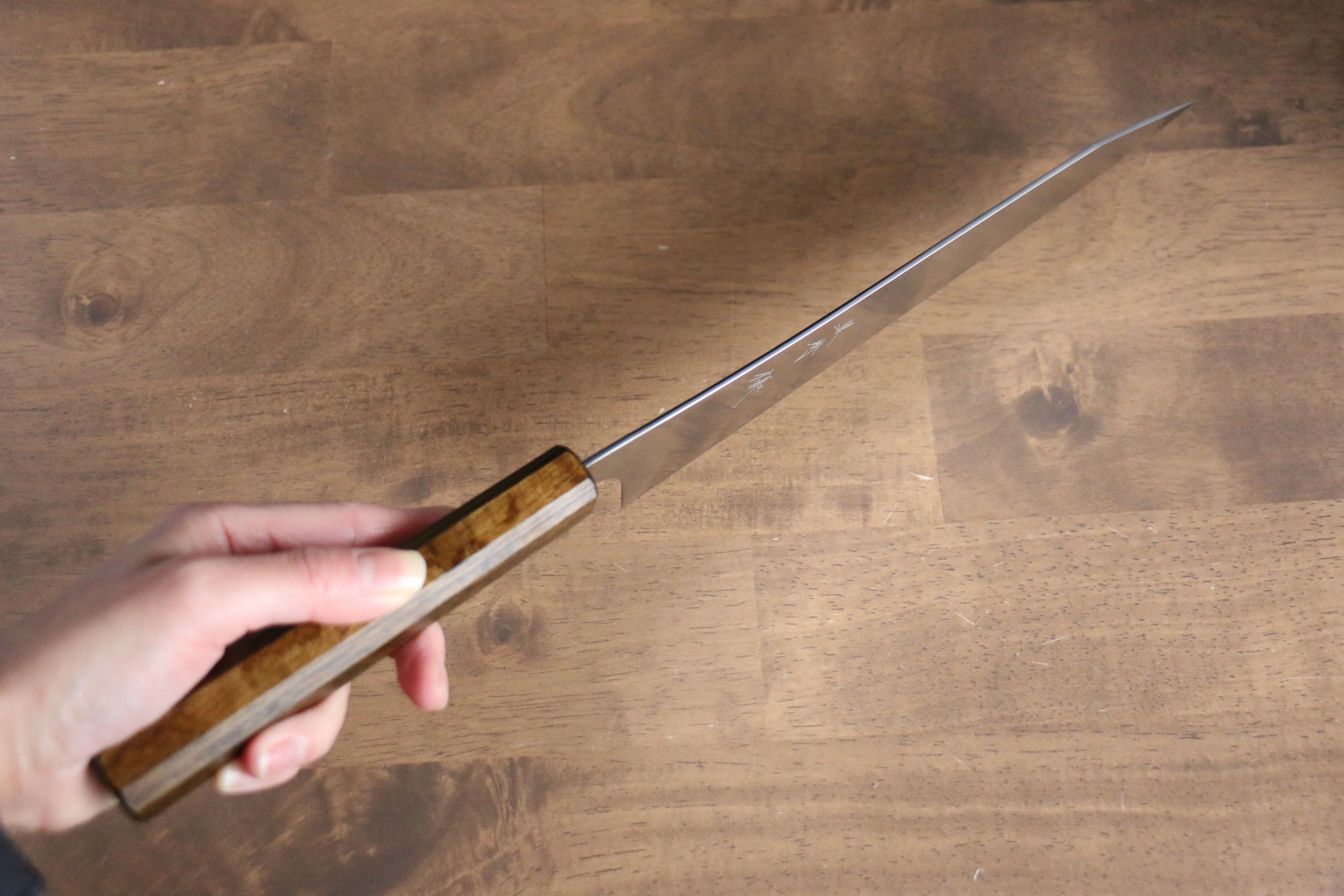 Yu Kurosaki Gekko HAP40 Gyuto Japanese Knife 240mm Oak Handle - Japanny - Best Japanese Knife