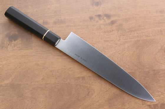 Seisuke Molybdenum Gyuto  210mm Black Pakka wood Handle - Japanny - Best Japanese Knife