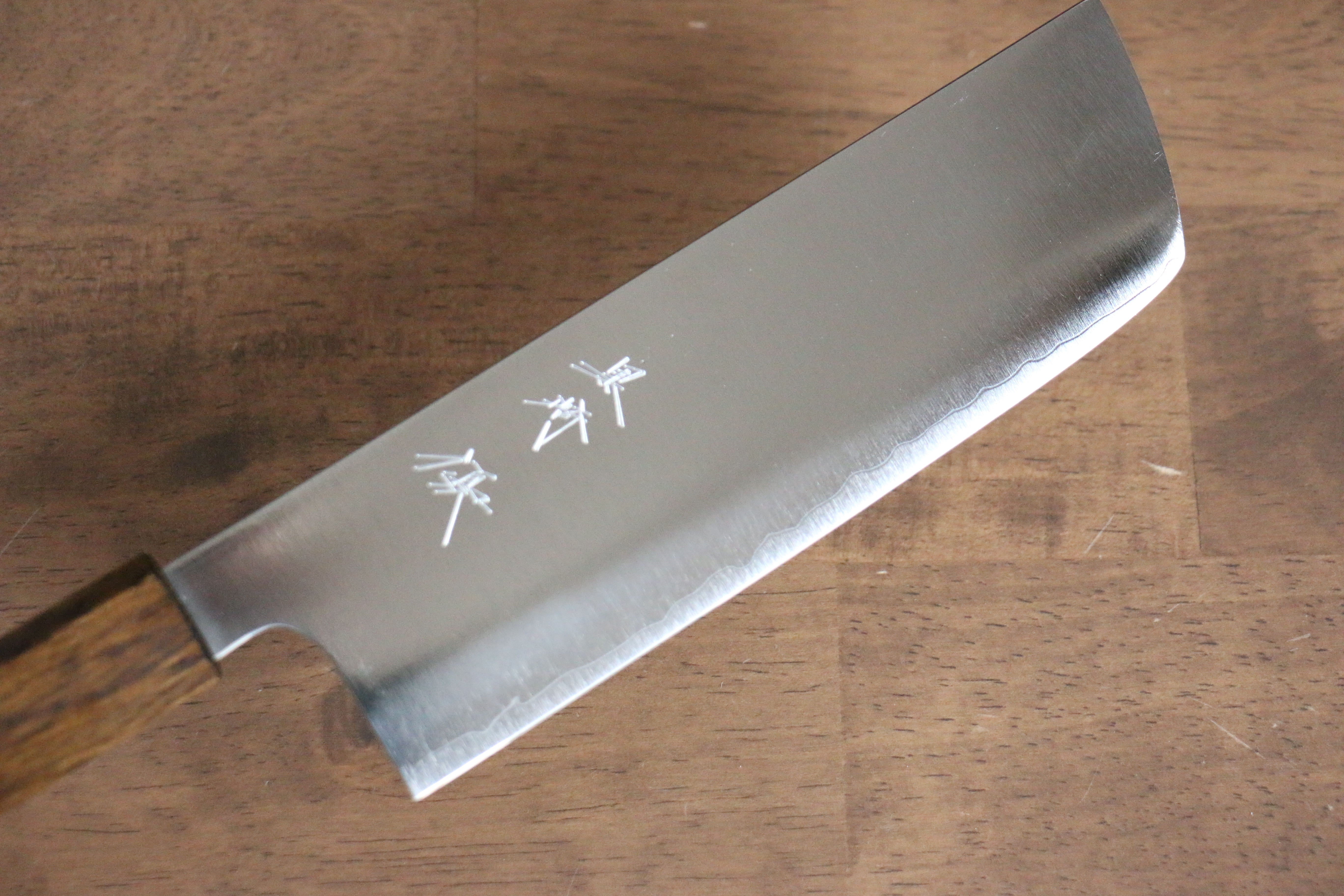 Yu Kurosaki Gekko HAP40 Nakiri Japanese Knife 165mm Oak Handle - Japanny - Best Japanese Knife