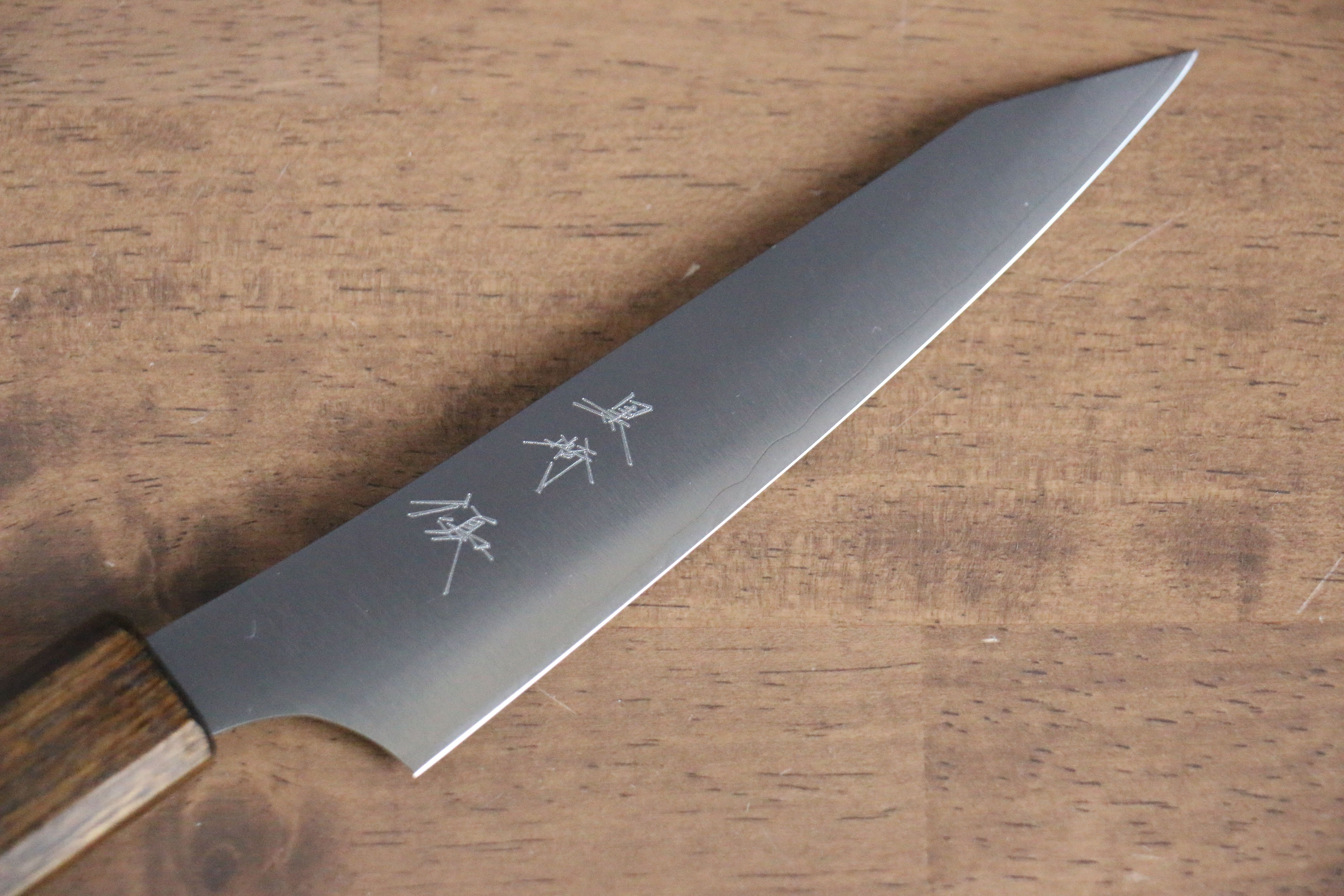 Yu Kurosaki Gekko HAP40 Petty-Utility Japanese Knife 130mm Oak Handle - Japanny - Best Japanese Knife