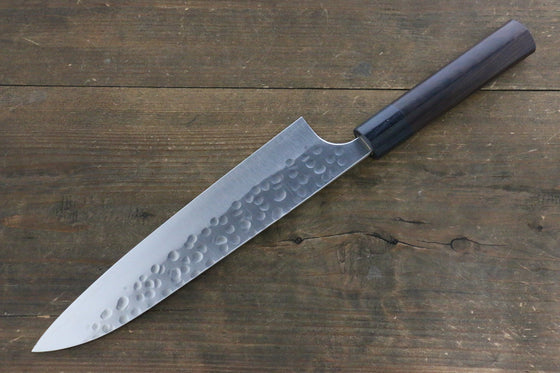 Yoshimi Kato Silver Steel No.3 Hammered Gyuto Japanese Chef Knife 210mm - Japanny - Best Japanese Knife