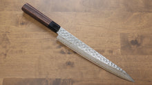  Seisuke AUS10 45 Layer Damascus Sujihiki 250mm Shitan Handle - Japanny - Best Japanese Knife