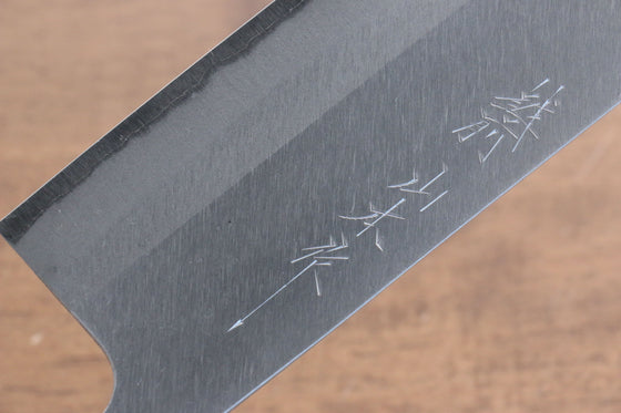 Nao Yamamoto White Steel No.2 Kasumitogi Nakiri 165mm American Cherry Handle - Japanny - Best Japanese Knife