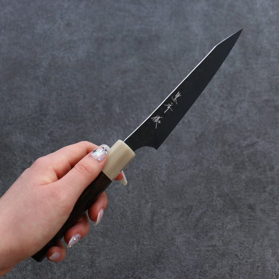 Yu Kurosaki Senko R2/SG2 Hammered Petty-Utility  130mm Ebony Wood Handle - Japanny - Best Japanese Knife