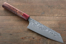  Yoshimi Kato R2/SG2 Damascus Bunka 165mm Red Honduras Handle - Japanny - Best Japanese Knife