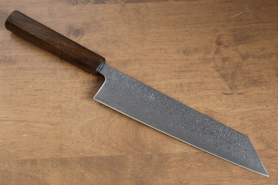 Seisuke VG10 Mirrored Finish Damascus Kiritsuke  210mm Oak Handle - Japanny - Best Japanese Knife