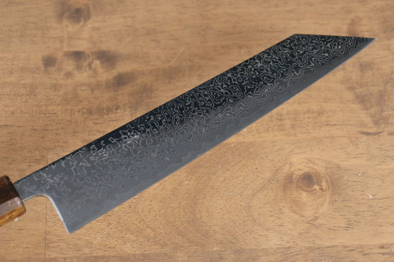 Seisuke VG10 Mirrored Finish Damascus Kiritsuke  210mm Oak Handle - Japanny - Best Japanese Knife