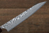 Yoshimi Kato R2/SG2 Damascus Petty Japanese Chef Knife 150mm with Honduras Handle - Japanny - Best Japanese Knife