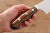 Yu Kurosaki Senko R2/SG2 Hammered Santoku 180mm Ironwood Handle - Japanny - Best Japanese Knife