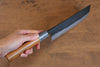 Nao Yamamoto White Steel Kurouchi Deba 165mm Cherry Blossoms Handle - Japanny - Best Japanese Knife