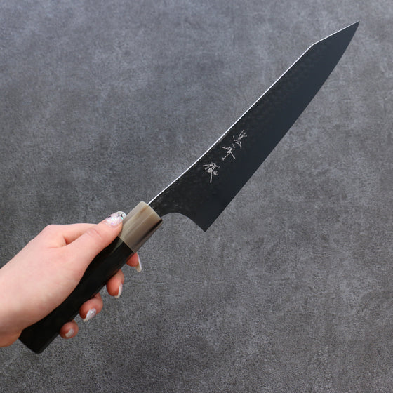 Yu Kurosaki Senko R2/SG2 Hammered Gyuto  240mm Ebony Wood Handle - Japanny - Best Japanese Knife