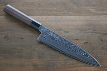  Sukenari R2/SG2 Damascus Gyuto  210mm Shitan Handle - Japanny - Best Japanese Knife