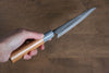Nao Yamamoto White Steel No.2 Kurouchi Petty-Utility  140mm Cherry Blossoms Handle - Japanny - Best Japanese Knife