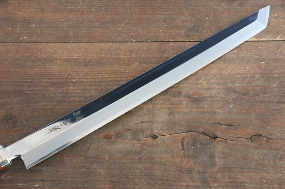 Sakai Takayuki Shiden Silver Steel No.3 Takohiki  300mm Desert Ironwood(Sugihara model) Handle - Japanny - Best Japanese Knife