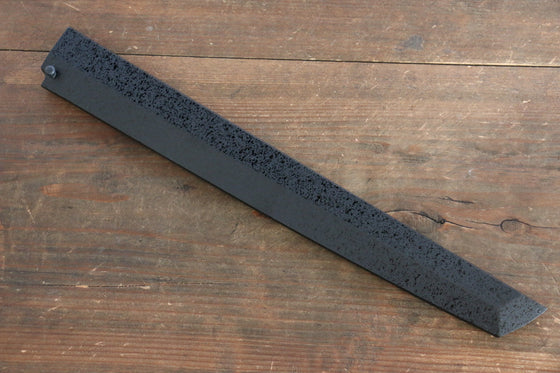 SandPattern Saya Sheath for Sakimaru Takohiki Knife with Plywood Pin-300mm - Japanny - Best Japanese Knife