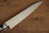 Seisuke VG10 Damascus Petty-Utility  150mm Black Pakka wood Handle - Japanny - Best Japanese Knife
