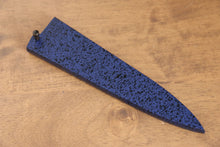  Blue Pakka wood Sheath for 150mm Petty-Utility with Plywood pin - Japanny - Best Japanese Knife