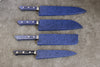 Blue Pakka wood Sheath for 150mm Petty-Utility with Plywood pin - Japanny - Best Japanese Knife