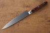Iseya Molybdenum Petty-Utility 150mm Mahogany Pakka wood Handle - Japanny - Best Japanese Knife