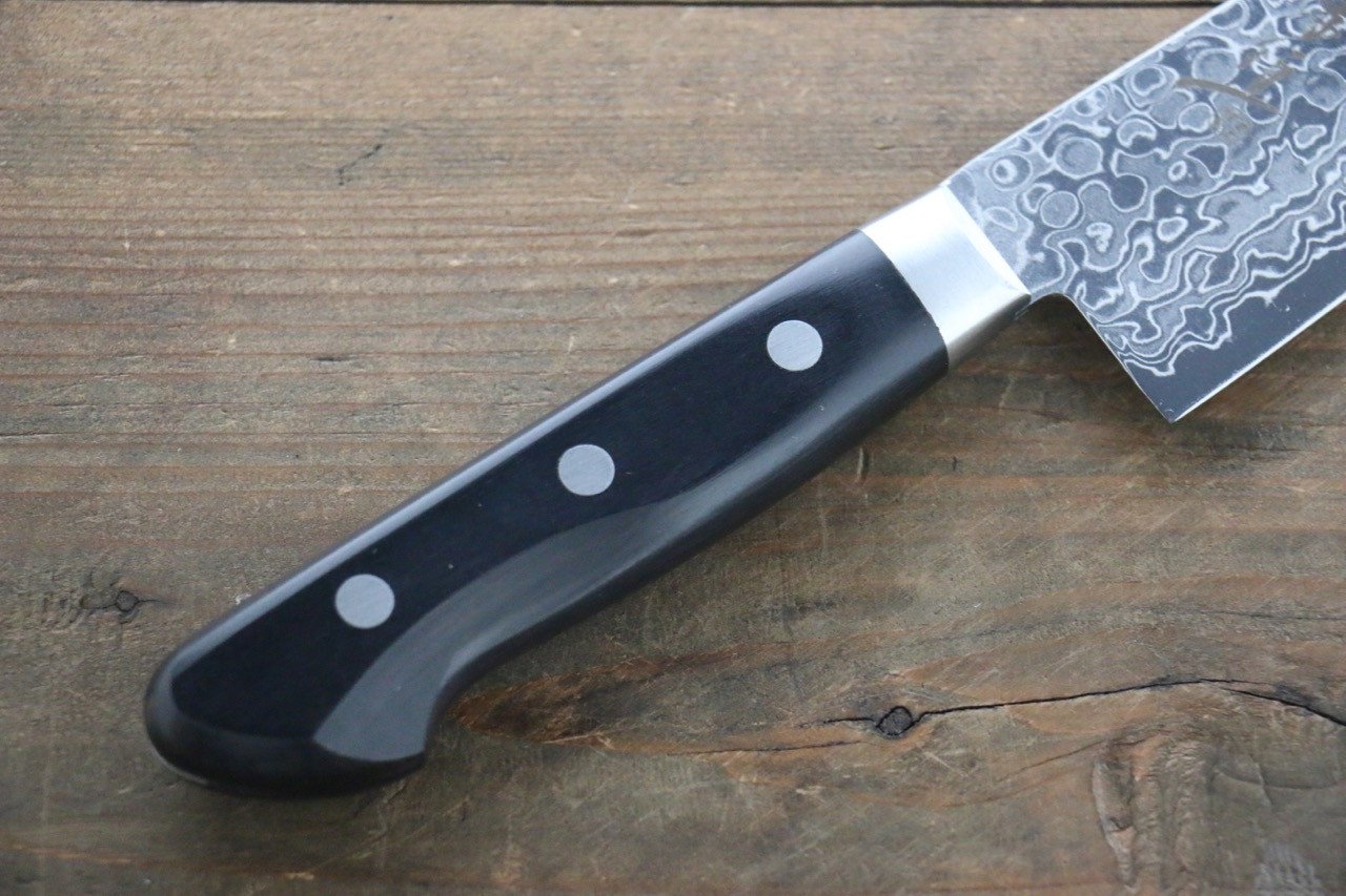 Sakai Takayuki AUS10 45 Layer Mirrored Finish Damascus Gyuto Japanese Knife 180mm (Super Deal) - Japanny - Best Japanese Knife