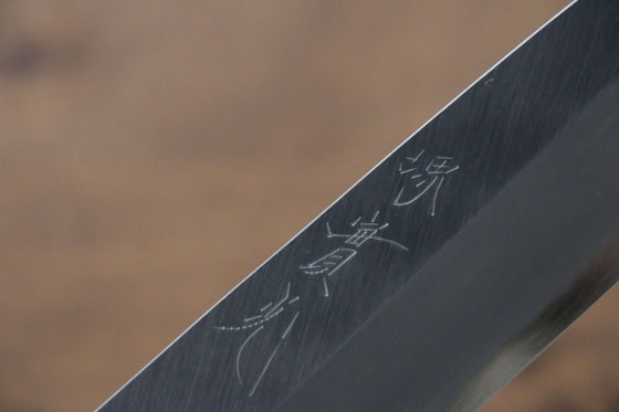 Jikko White Steel No.2 Kamagata Usuba 165mm Shitan Handle - Japanny - Best Japanese Knife