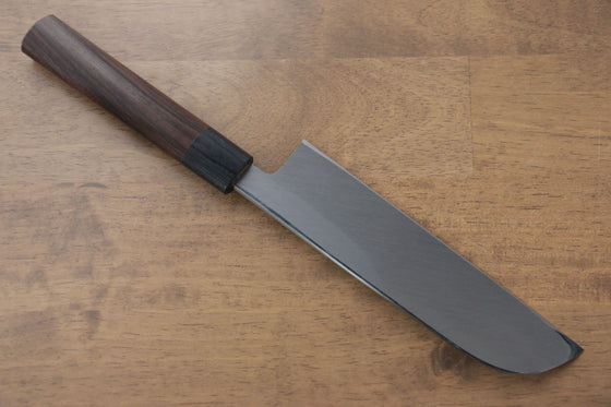 Jikko White Steel No.2 Kamagata Usuba  180mm Shitan Handle - Japanny - Best Japanese Knife