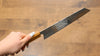 Seisuke Tsukikage AUS10 Migaki Finished Hammered Damascus Kiritsuke 240mm Oak Handle - Japanny - Best Japanese Knife