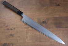  Yu Kurosaki Senko R2/SG2 Hammered Sujihiki 270mm Shitan (ferrule: Black Pakka wood) Handle - Japanny - Best Japanese Knife