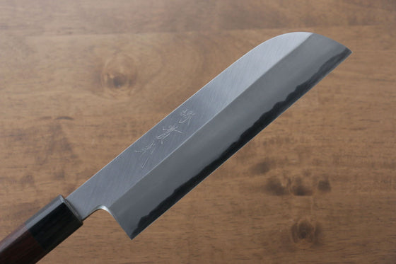 Jikko White Steel No.2 Kamagata Usuba  195mm Shitan Handle - Japanny - Best Japanese Knife