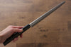 Jikko Silver Steel No.3 Kiritsuke Yanagiba Japanese Knife 300mm Shitan Handle - Japanny - Best Japanese Knife