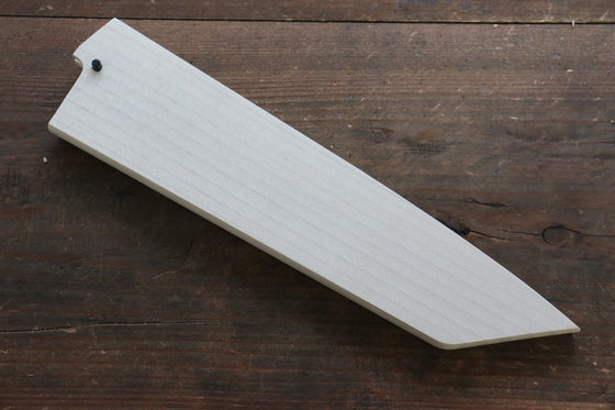 Magnolia Saya Sheath for Kengata Gyuto Knife with Plywood Pin-190mm - Japanny - Best Japanese Knife