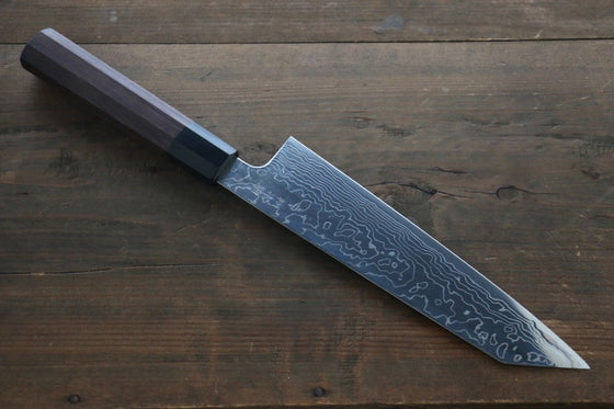 Sukenari SG2 Damascus Kiritsuke Gyuto 210mm Shitan Handle - Japanny - Best Japanese Knife