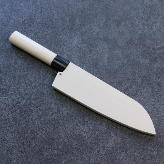 Magnolia Sheath for 165mm Santoku with Plywood pin - Japanny - Best Japanese Knife